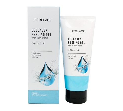 Lebelage Пилинг-гель для лица с коллагеном / Collagen Peeling Gel, 180 мл