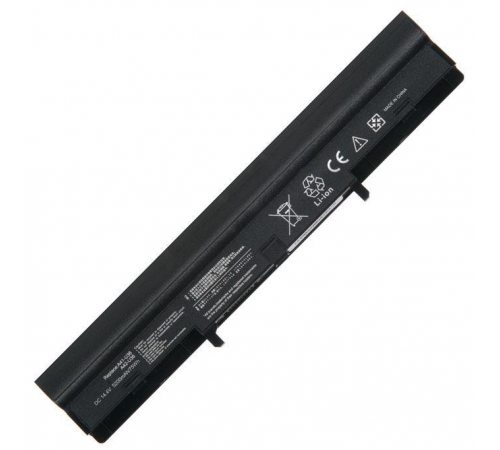 Аккумулятор для Asus U32, U36, U82, U84, X32, (A42-U36), 4400mAh, 14.4V, черный, OEM