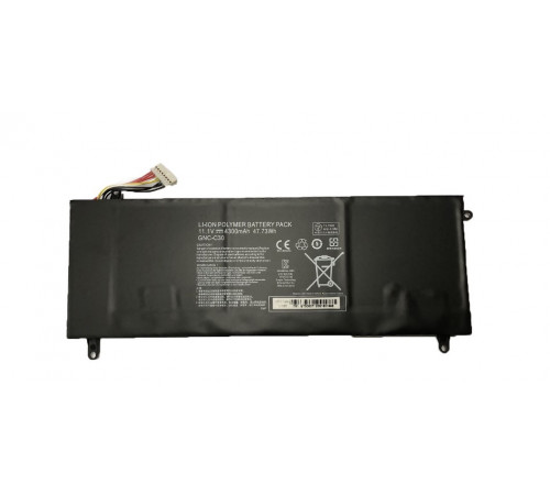 Аккумулятор для GIGABYTE U2442, U24F, P34G (GNC-C30), 47.73Wh, 4300mAh, 11.1V