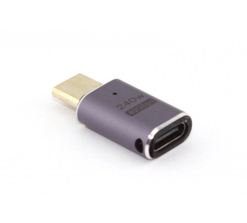 Переходник USB 4 Type C  прямой папа-мама