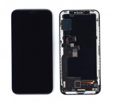 Дисплей для Apple iPhone X в сборе с тачскрином (OLED HE) черный