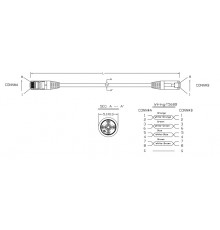 PC-LPM-STP-RJ45-RJ45-C5e-10M-LSZH-GN Патч-корд F/UTP, экранированный, Cat.5е (100% Fluke Component Tested), LSZH, 10 м, зеленый Hyperline