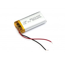 Аккумулятор Li-Pol (батарея) 8*20*40мм 2pin 3.7V/900mAh