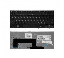 Клавиатура для ноутбука HP Mini 1000, 700, 1100 Series. Плоский Enter. Черная, без рамки. PN: 496688-001.
