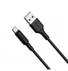 Кабель USB HOCO X25 Soarer для Micro USB, 2А, длина 1м, белый