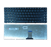 Клавиатура для ноутбука Samsung R470, R480 черная, с рамкой