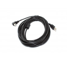 Кабель USB  2.0 на  USB-B угол вправо 5 м
