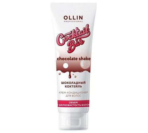 Ollin Крем-кондиционер для объёма и шелковистости волос / Cocktail Bar Chocolate Conditioner, 250 мл