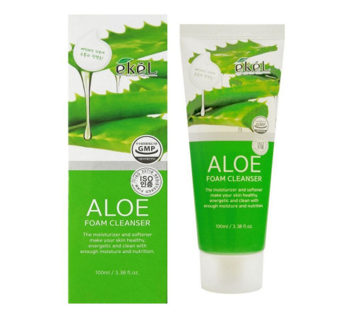 Ekel Пенка для умывания с экстрактом алоэ / Foam Cleanser Aloe, 100 мл