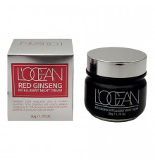 L’ocean Ночной крем для лица на основе красного женьшеня / Red Ginseng Intelligent Night Cream, 50 г