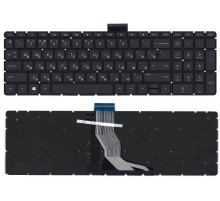 Клавиатура для ноутбука HP Pavilion 15-bs, 15-bw, 17-bs, 250 G6, 255 G6, 258 G6 черная, с подсветкой
