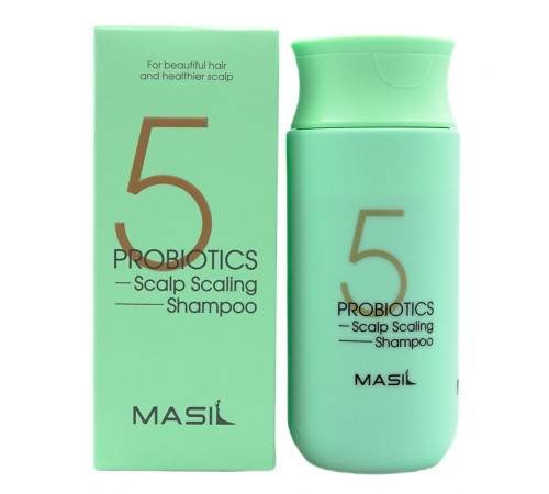 Masil Шампунь для волос глубокоочищающий с пробиотиками / 5 Probiotics Scalp Scaling Shampoo, 150 мл