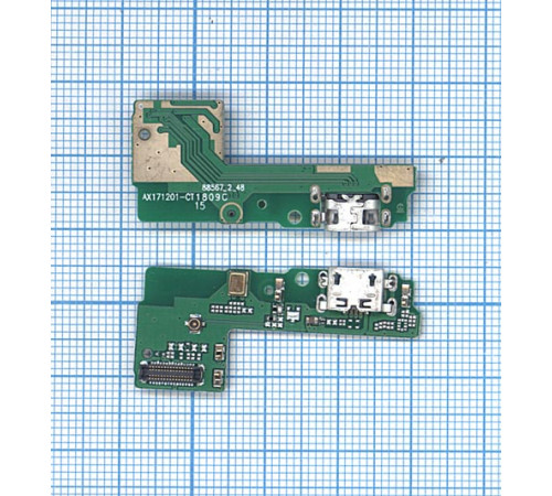 Плата разъема питания с микрофоном для Xiaomi Redmi 5