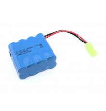 Аккумулятор Ni-Cd 9.6V 1400 mAh AA Row разъем Tamiya (4+4)