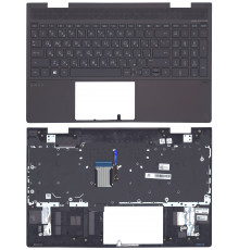 Клавиатура для ноутбука HP Envy 15-ED 15-EE топкейс черный