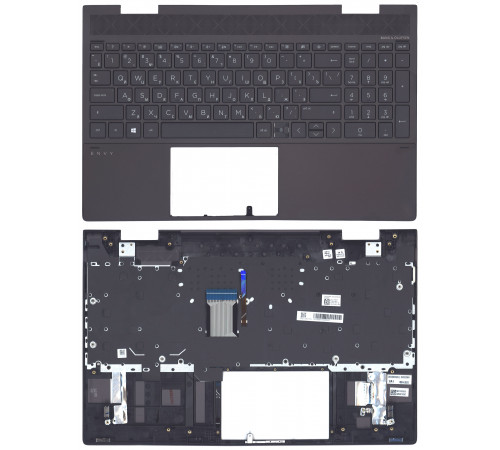 Клавиатура для ноутбука HP Envy 15-ED 15-EE топкейс черный