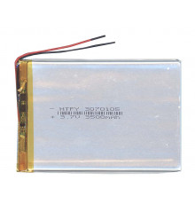 Аккумулятор Li-Pol (батарея) 3*70*105мм 2pin 3.7V/3500mAh