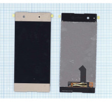 Дисплей для Sony Xperia XA1 (G3112) золотой
