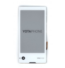 Модуль (e-ink + тачскрин) для Yota YotaPhone 1 C9660 белый с рамкой