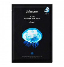 JMsolution Тканевая маска для лица с экстрактом медузы / Active Jellyfish Vital Mask Prime, 33 мл