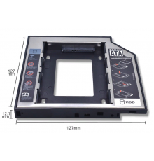 Optibay 12.7 мм, переходник SATA