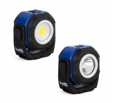 Аккумуляторный фонарь TopON TOP-MX055DL LED 5 Вт 550 лм 3.7 B 2 Ач 7.4 Втч регулировка яркости, подставка с креплением под штатив, магниты, крючки