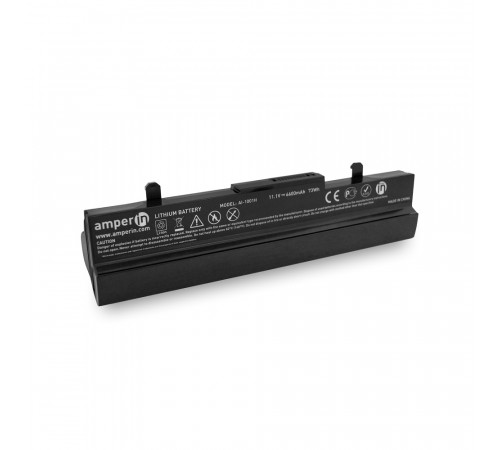 Аккумуляторная батарея Amperin для ноутбука Asus EEE PC 1001 11.1V 6600mAh (73Wh) черная AI-1001H