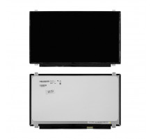 Матрица для ноутбука 15.6" 1920x1080 FHD, 40 pin LVDS, Slim, LED, TN, крепления сверху/снизу (уши), глянцевая. PN: B156WH03 V.0.