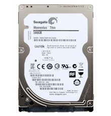 Жесткий диск HDD, 2.5", 500 Гб, SATA II, Seagate, Momentus Thin, 16 Мб, 5400 rpm, ST500LT012