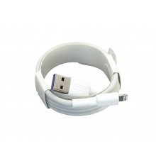 Кабель для зарядки Apple Lightning 8Pin (Super charge), 1m. Белый