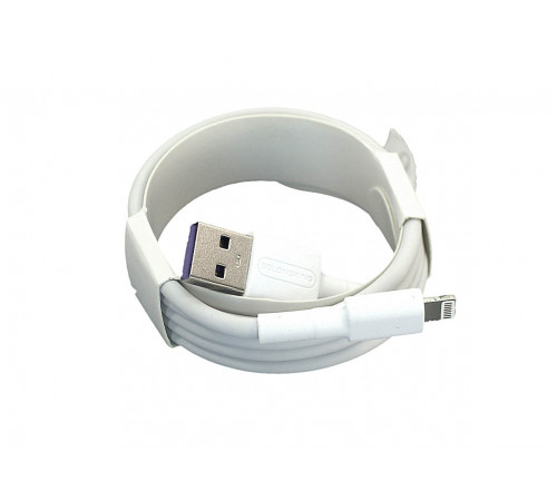 Кабель для зарядки Apple Lightning 8Pin (Super charge), 1m. Белый