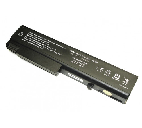 Аккумуляторная батарея для ноутбука HP Compaq 8440p (HSTNN-I44C) 11.1V 5200mAh OEM черная