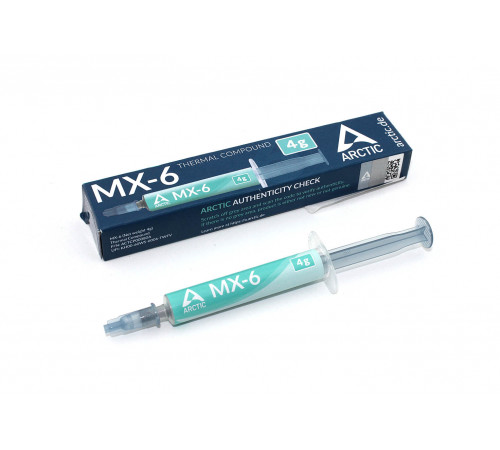 Термопаста Arctic Cooling MX-6 Thermal Compound 4г.