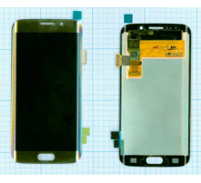 Дисплей для Samsung Galaxy S6 Edge SM-G925F золотистый