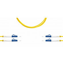 Патч-корд оптический TopLan, дуплексный, LC/UPC-LC/UPC, 657A1, 15 м, LSZH