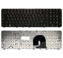 Клавиатура для ноутбука HP Pavilion DV7-4000 черная, с рамкой