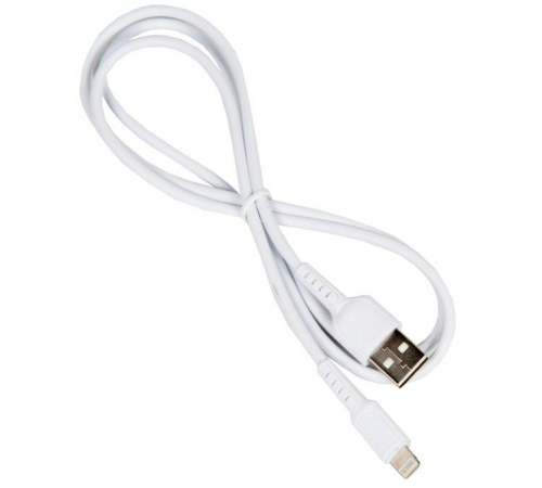 Кабель USB BOROFONE BX16 для Lightning, 2.4A, длина 1м, белый