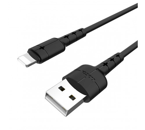 Кабель USB HOCO X30 Star для Lightning, 2А, 1.2м, черный