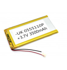 Аккумулятор Li-Pol (батарея) 5*55*110мм 2pin 3.7V/3500mAh