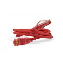 PC-LPM-UTP-RJ45-RJ45-C5e-0.3M-LSZH-RD Патч-корд U/UTP, Cat.5е (100% Fluke Component Tested), LSZH, 0.3 м, красный Hyperline