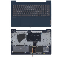 Клавиатура для ноутбука Lenovo IdeaPad 5-15 топкейс синий
