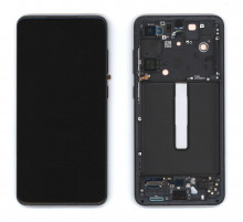Дисплей для Samsung Galaxy S21 FE 5G SM-G990B в сборе с тачскрином ServicePack серый (GH82-26414A)