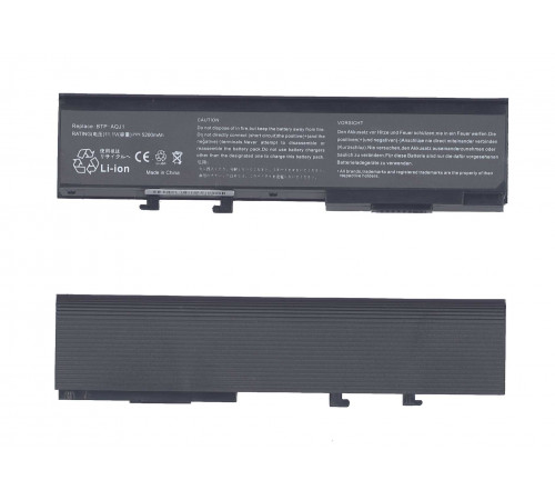 Аккумуляторная батарея для ноутбука Acer Aspire 3620, 5540 (BTP-AQJ1) 4400-5200mAh OEM черная