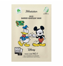 JMsolution Маска тканевая успокаивающая с экстрактом хауттюйнии / Disney Collection Selfie Barrier Heartleaf Mask, 30 мл