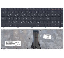 Клавиатура для ноутбука Lenovo IdeaPad G50-30, G50-45, G50-70, B50-30 черная, рамка черная