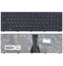 Клавиатура для ноутбука Lenovo IdeaPad G50-30, G50-45, G50-70, B50-30 черная, рамка черная