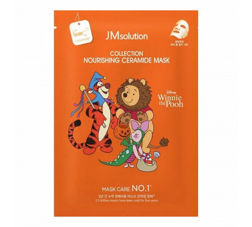 JMsolution Маска тканевая питательная с церамидами / Disney Collection Nourishing Ceramide Mask, 30 мл