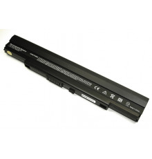 Аккумуляторная батарея для ноутбука Asus A1, PL30, PL80, U30 14.4V 5200mAh A42-UL50 OEM черная