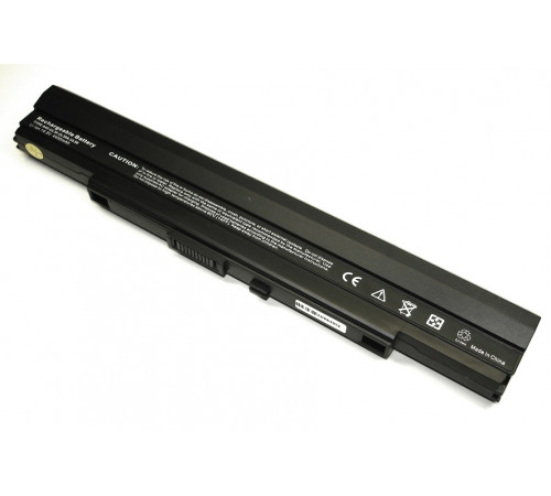 Аккумуляторная батарея для ноутбука Asus A1, PL30, PL80, U30 14.4V 5200mAh A42-UL50 OEM черная