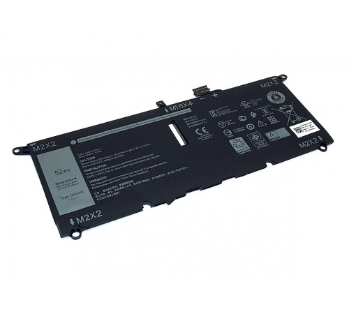 Аккумуляторная батарея для ноутбука Dell XPS 13 9370 (0H754V) 7.6V 6500 mAh